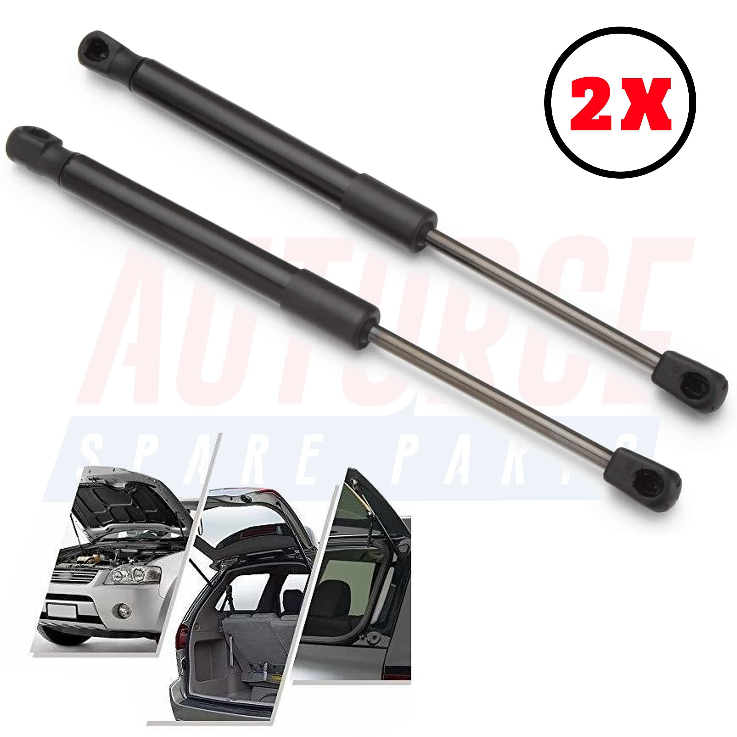 AUTORCE 2 Pcs Rear Tailgate Boot Gas Struts Intended For VW Tiguan 5N, Golf Plus 2004-2018 Lift Support Shock Absorber System 550 (N) 480 MM - 5M0827550A, 5N0827550