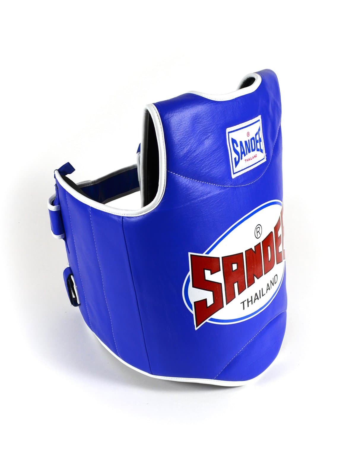 SandeeSynthetic Leather Authentic Body Shield Blue & White XS