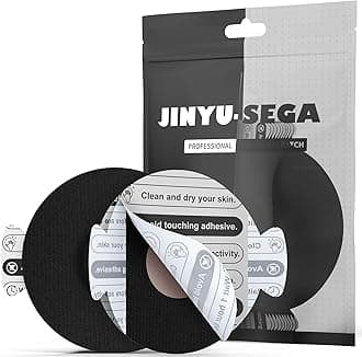 Sensor Patches for Guardian 4,Libre 3 & Lingo, G7 & Stelo, 30pcs Easy-Peel Pre Cut Backing Adhesive Patches,Waterproof and Breathable Overpatches,No Glue in Center for 14+ Days (Black)