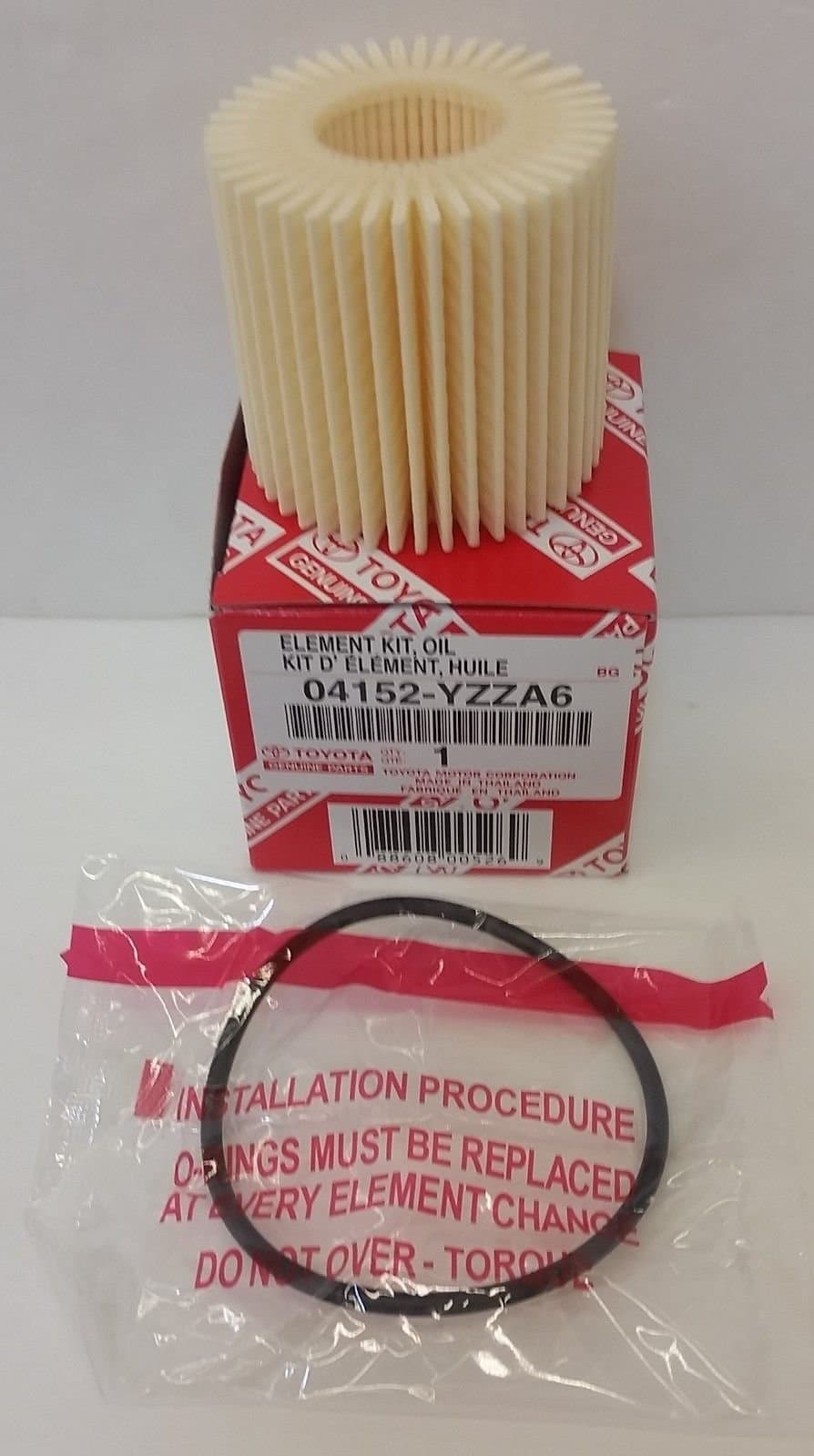 Lexus 04152-YZZA6, Engine Oil Filter