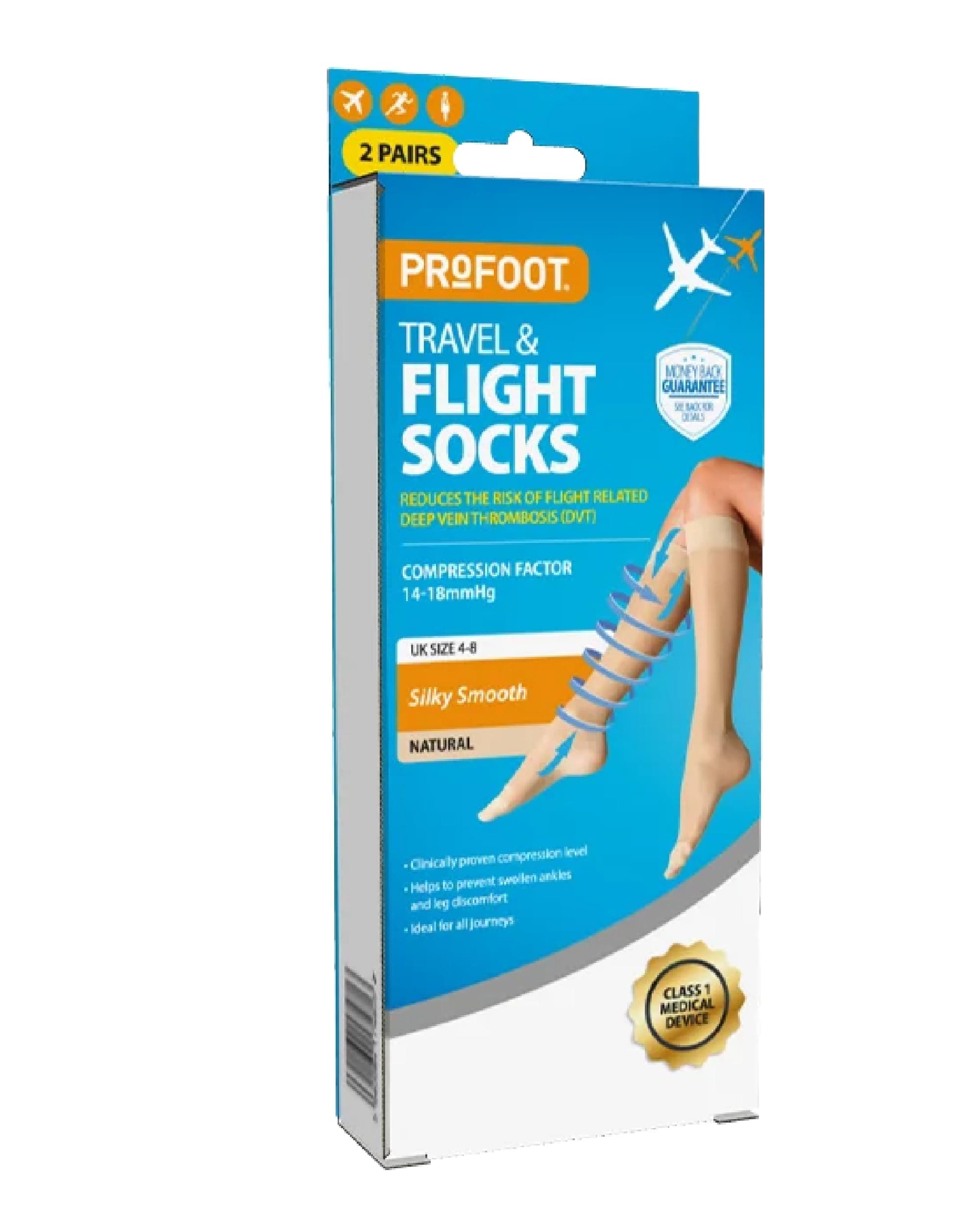 Ribbed-Flight-Socks