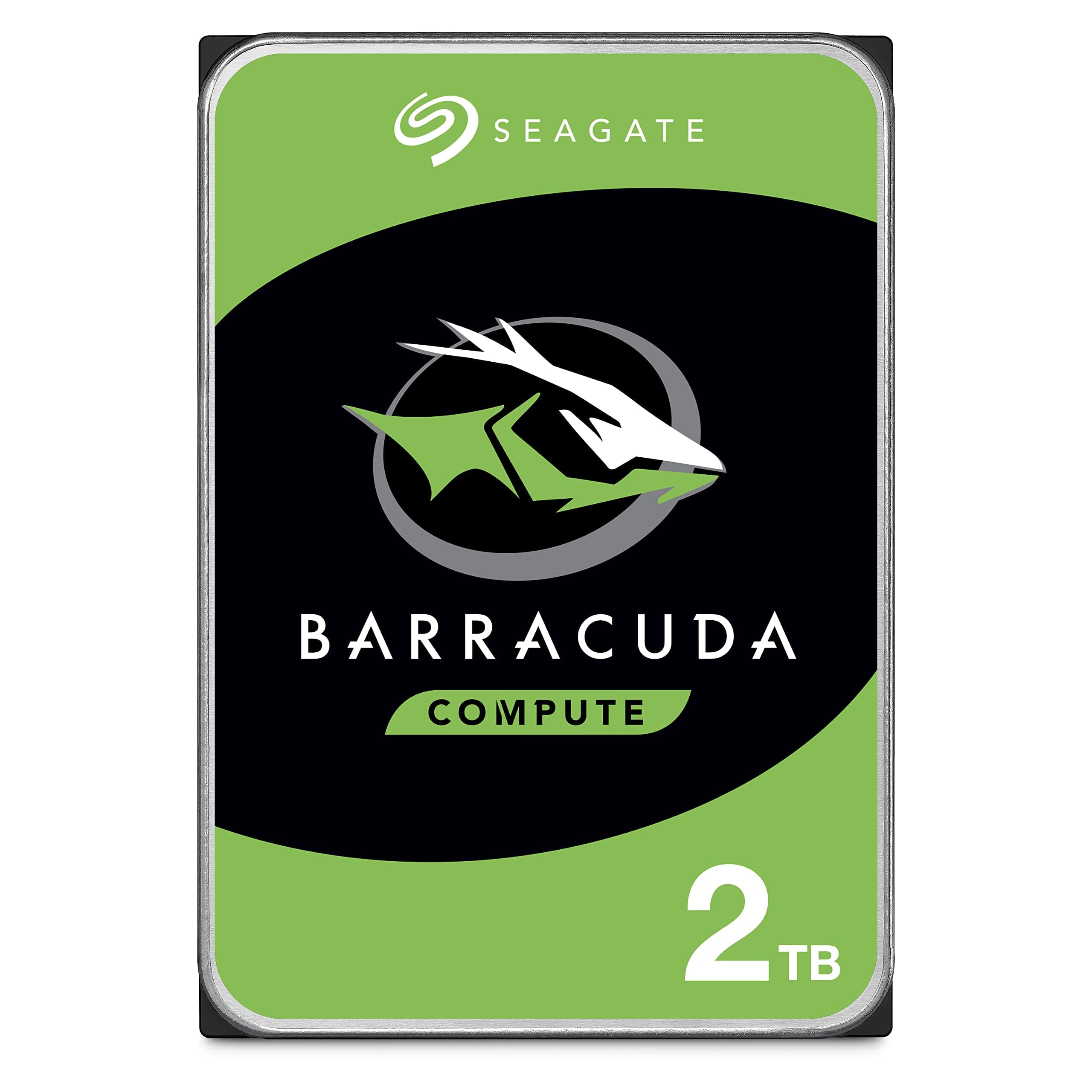 Seagate BarraCuda 2TB Internal Hard Drive HDD – 3.5 Inch SATA 6Gb/s 7200 RPM 256MB Cache – Frustration Free Packaging (ST2000DM008/ST2000DMZ08)