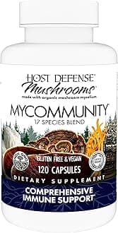 Fungi Perfecti Host Defense My Community, 120 Vegetarian Capsules