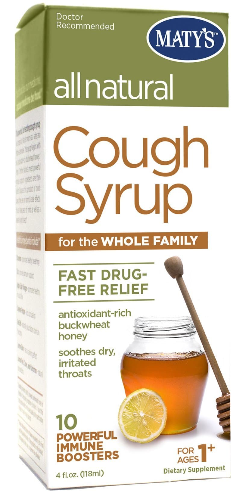 Matys All Natural Cough Syrup, 4 Fl Oz