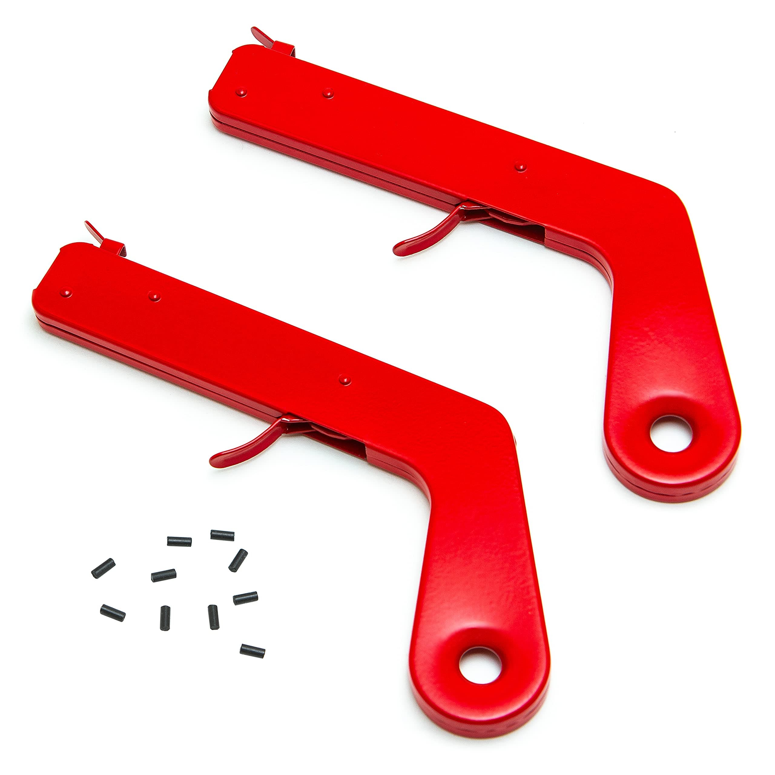 Ally Tools 2-in-1 Pistol Rock Style Flint Striker with 12 Striker Flints - Perfect for Welding, Camping Stove, Torch, Spark Lighter