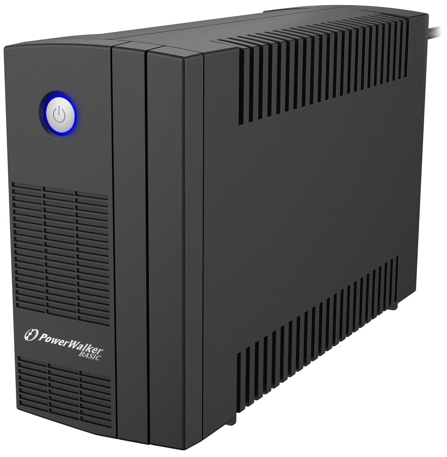 PowerWalker UPS VI Series 850VA/480W Compact Battery backup solution with 2 x UK Outlets, Built-in AVR, HID Supported, Cold (DC) Start Function (Non LCD Screen)