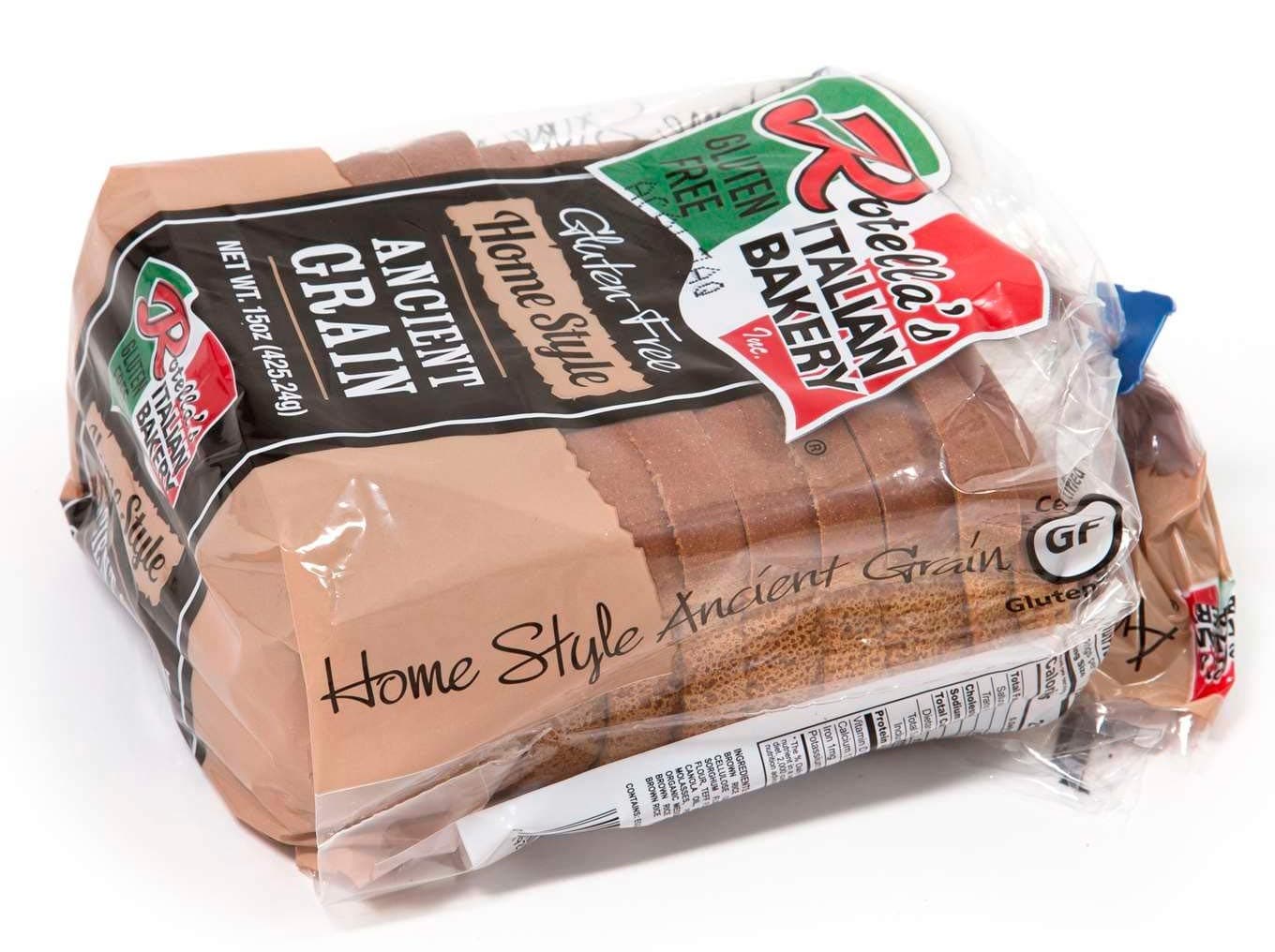 Rotellas Gluten Free Multi Grain Bread, 8 inch - 12 per case.