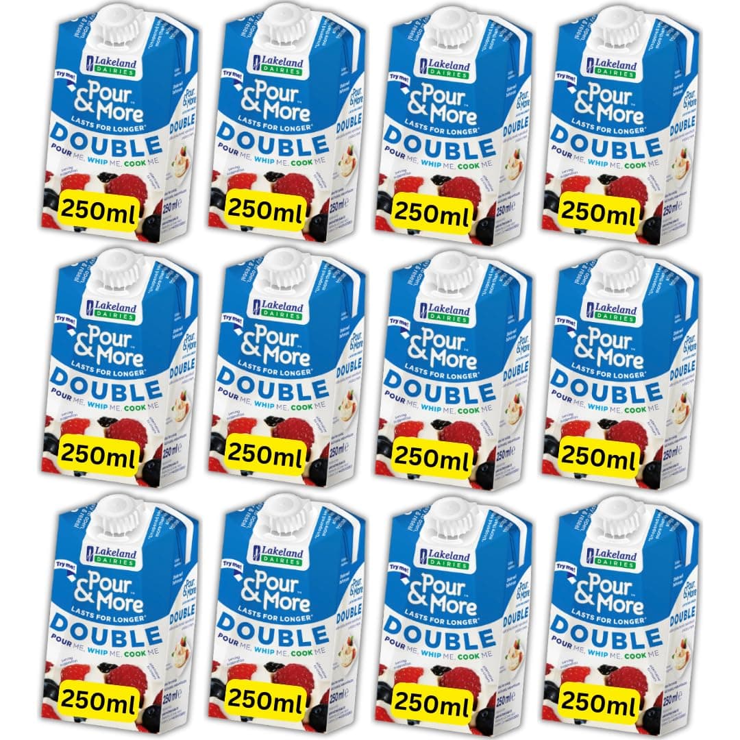 12x250ml UHT Double Cream Alternative (12x250ml)