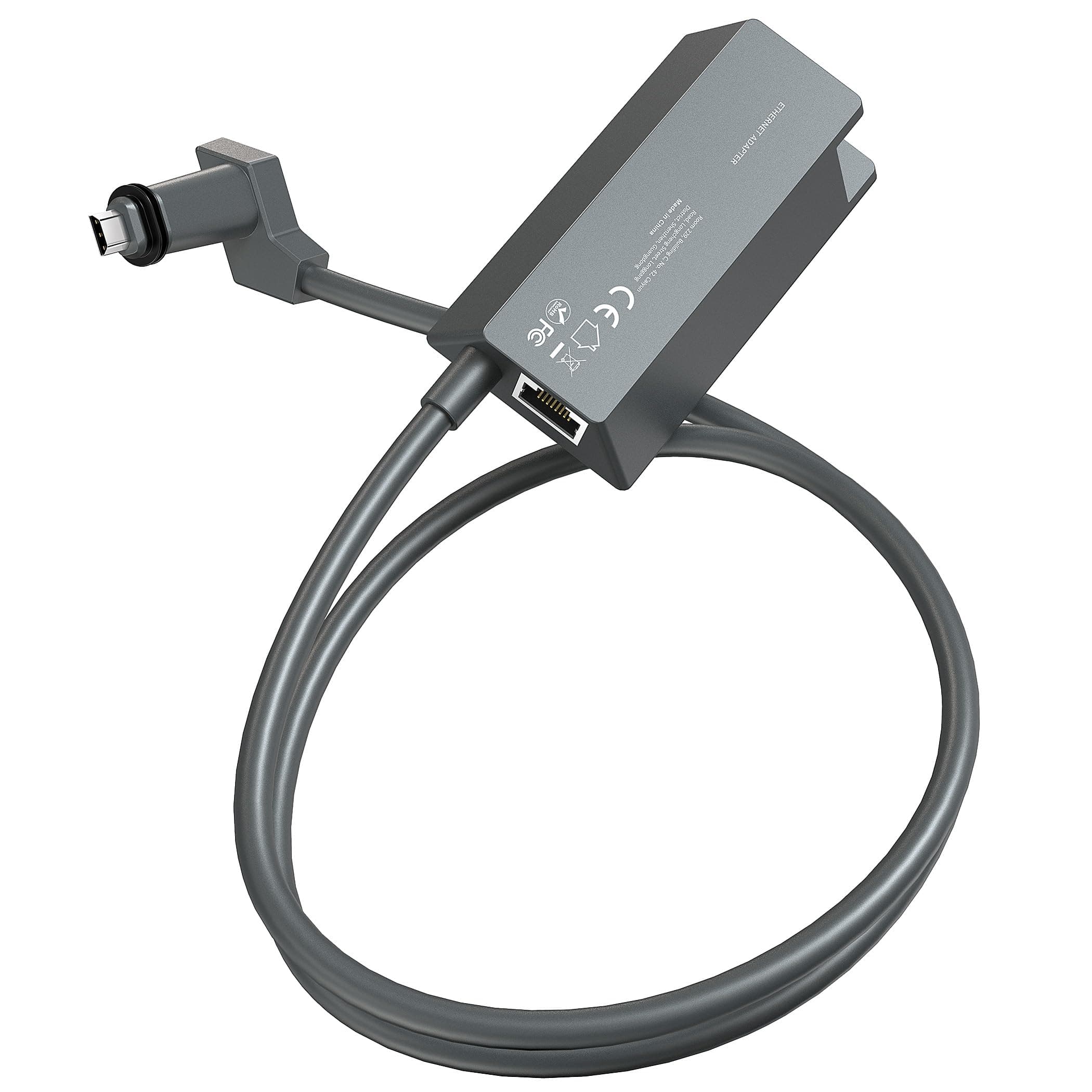 LUCMO Starlink Gen 2 Ethernet Adapter for Standard Gen 2 ONLY - Wired Network Connector Compatible with Standard Actuated Dish and Router (Not for Gen 3)