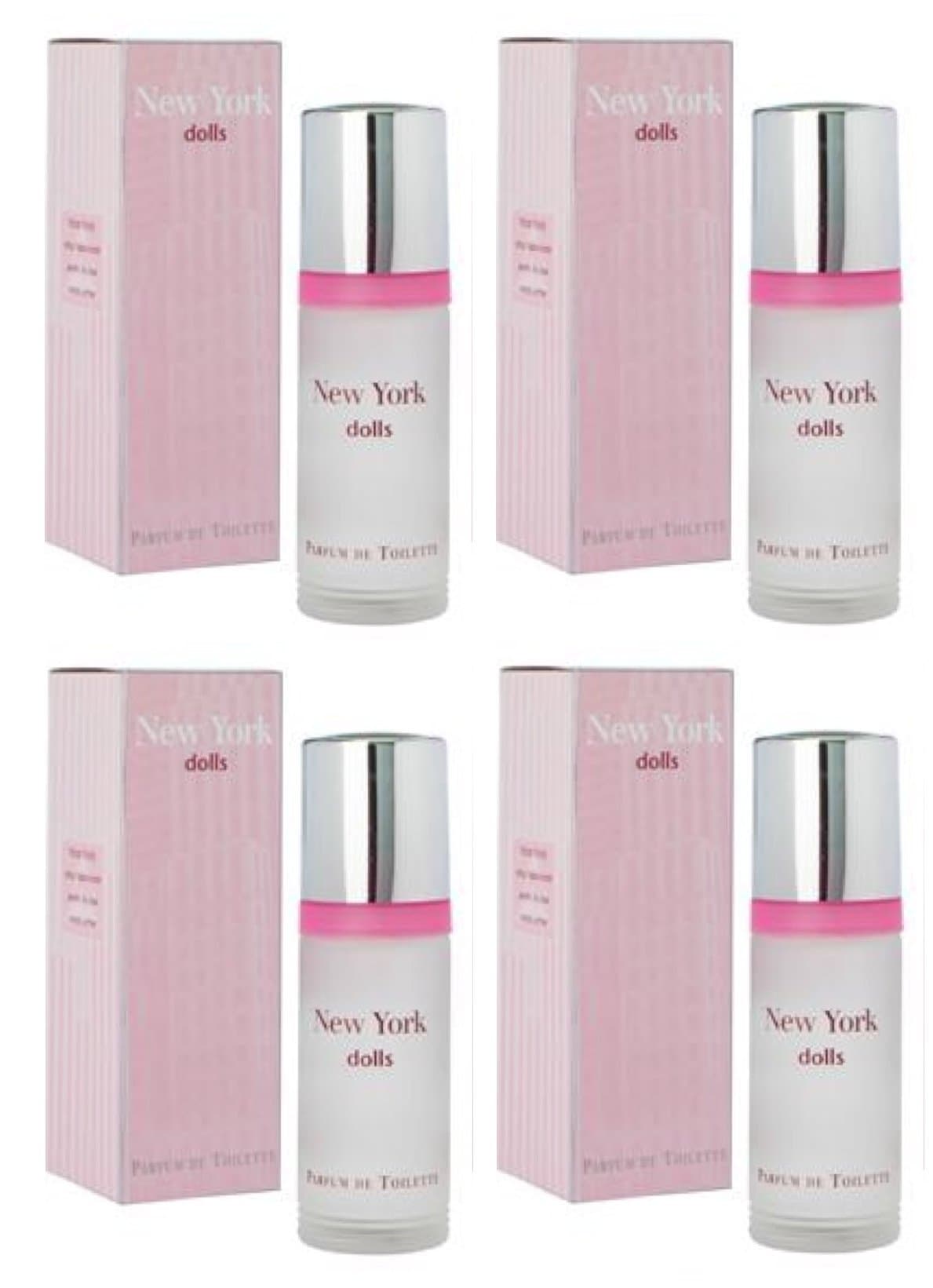 NEW YORK DOLLS 4 PACK BY MILTON LLOYD 55ML PARFUM DE TOILETTE/PERFUME