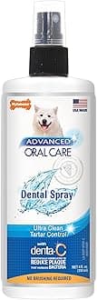 Nylabone Advanced Oral Care Pet Dental Spray, Liquid Tartar Remover & Breath Freshener for Dogs, Dog Teeth-Cleaning, 4 oz.