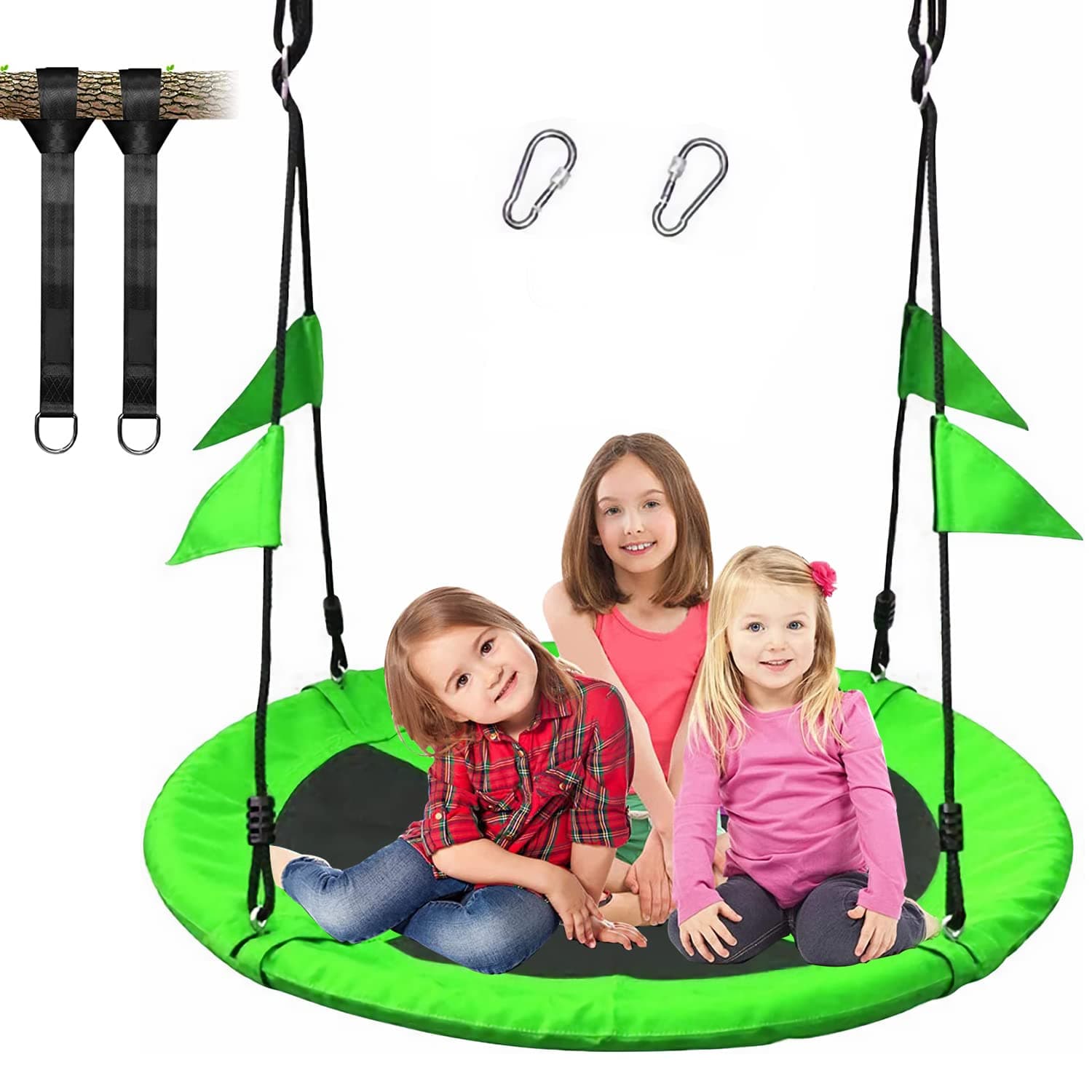 Saucer Tree Swing for Kids Adults