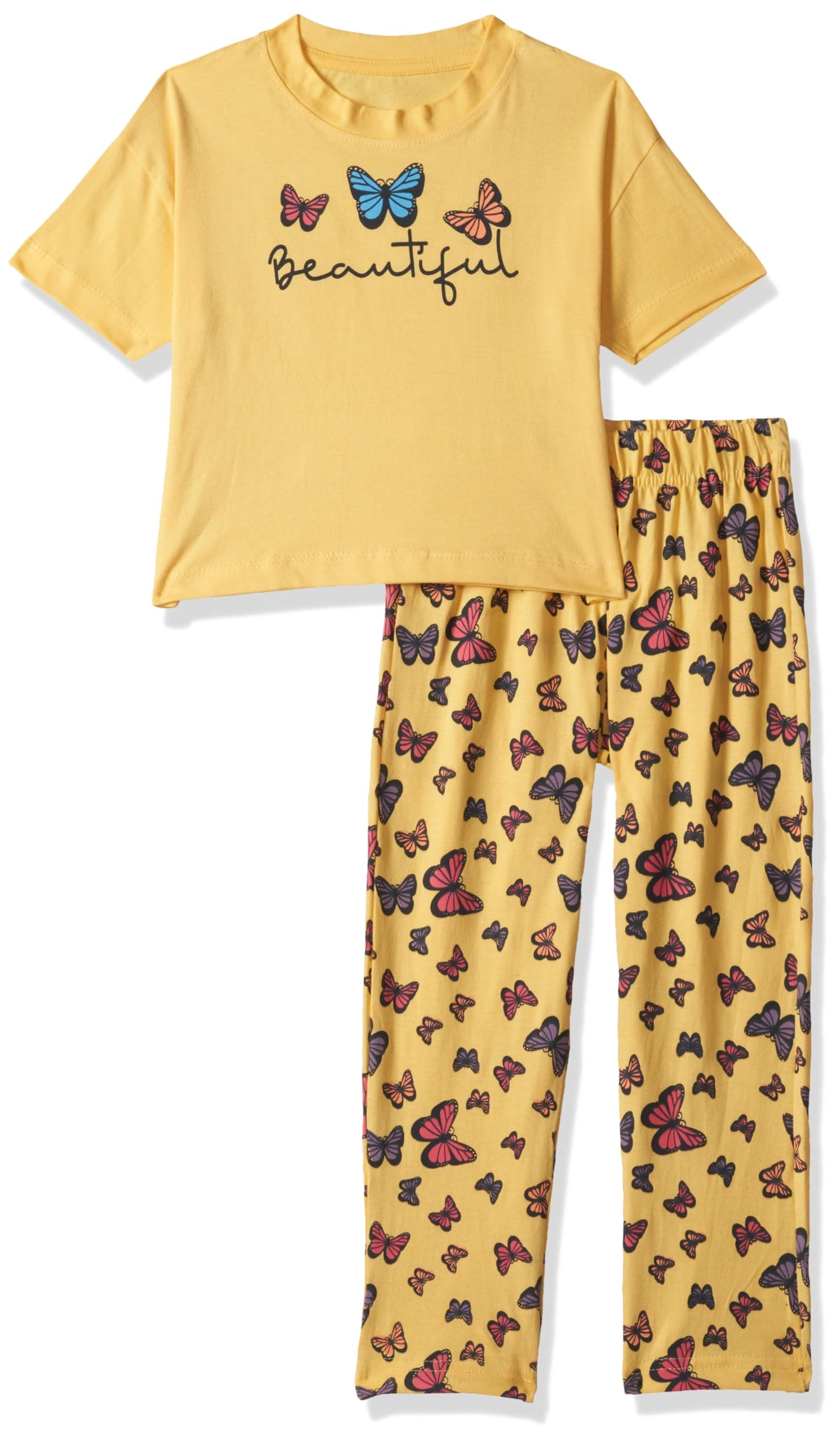 T2FCotton Girls Pajama Set