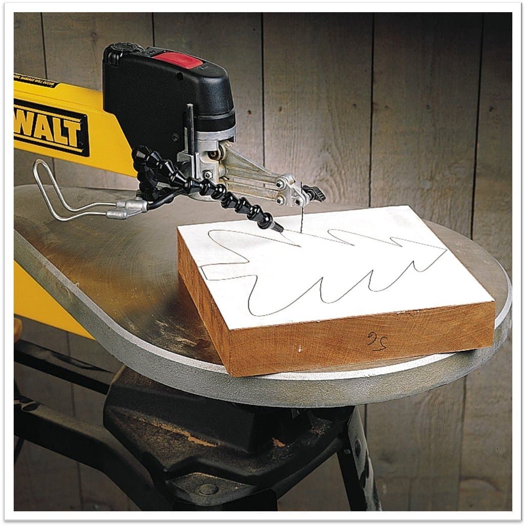 Olson Saw Thick Wood Scroll Saw Blades, One Dozen