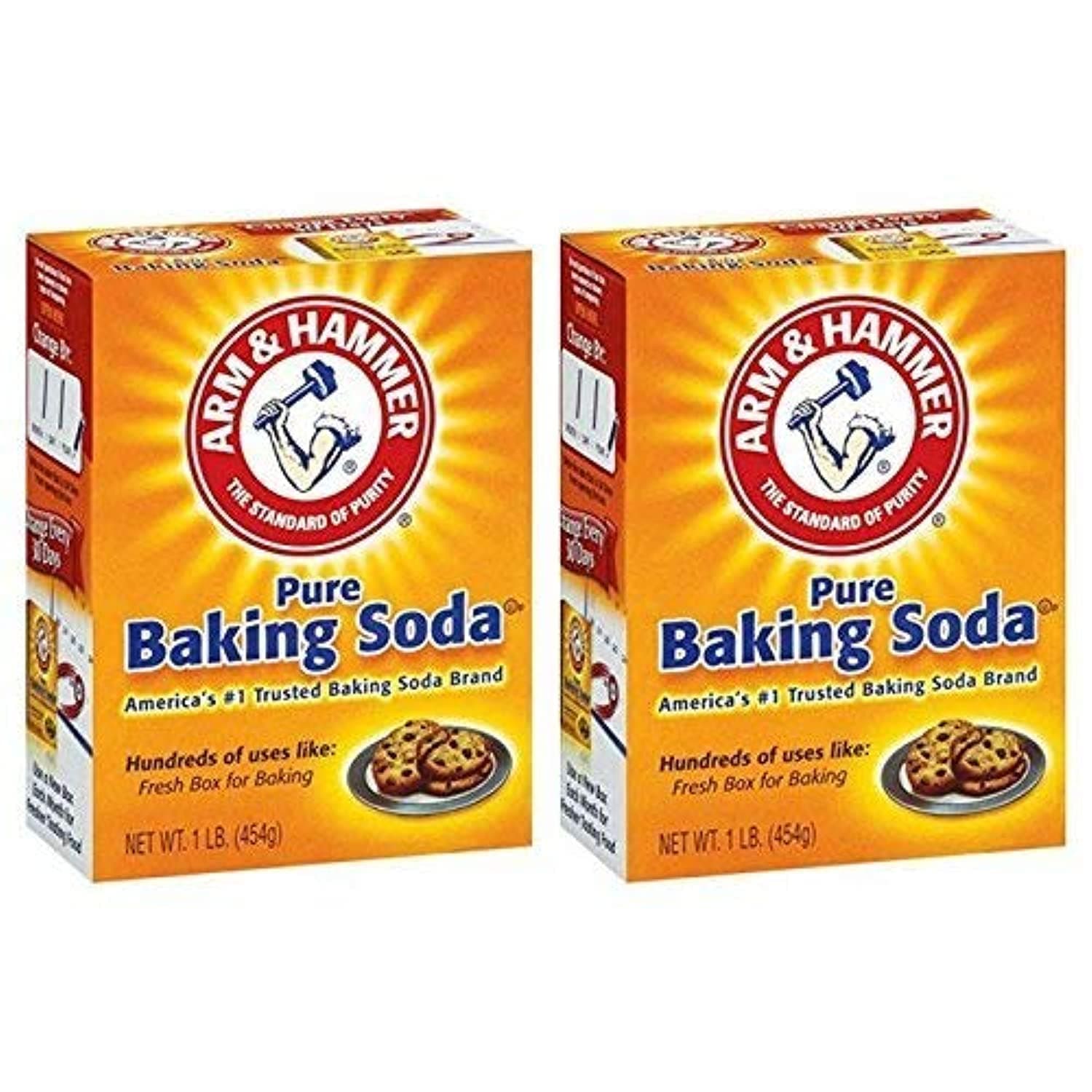 Arm and Hammer & Baking Soda, 16 Oz,Pack of 2