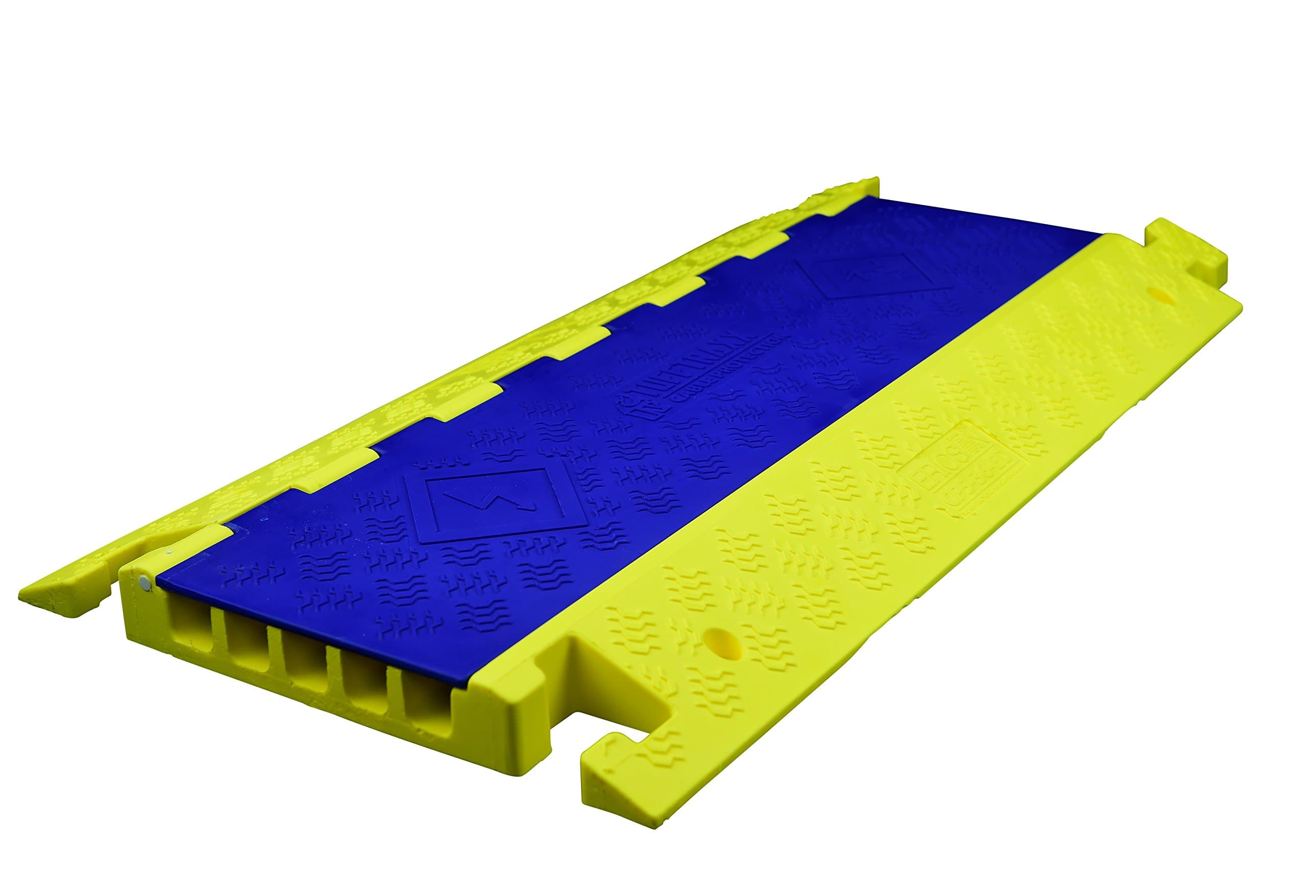 Tuff Traxx CP5-36-ED Polyurethane Cable Guard, Extreme Duty, 5 Channel, 50000 lb./Axle, 36" Length, 19.5" Width, 2" Height