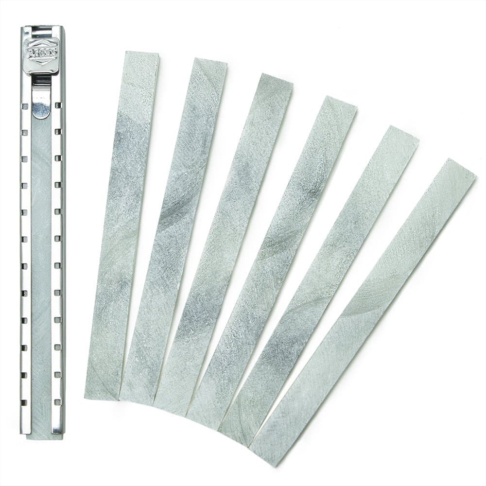 ALLY Tools Flat Soapstone Holder with 7 Flat Professional Quality Soapstone Pens for Welding and Welders Perfect for Making Removable Markings on Steel, Aluminum, and Cast Iron