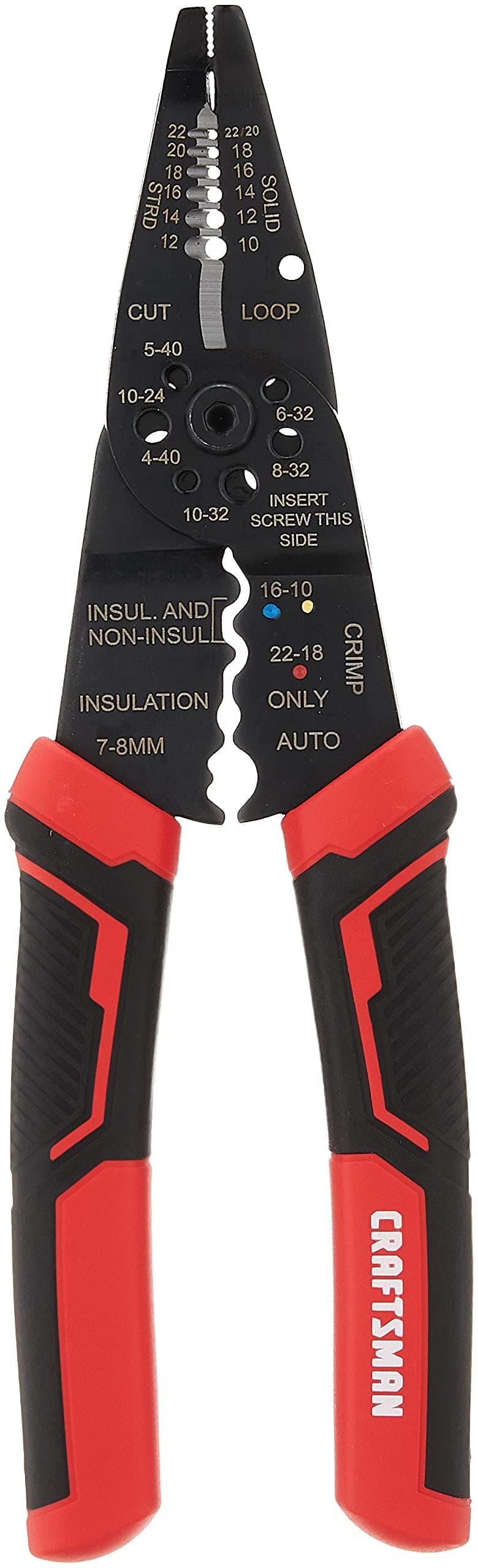 CraftsmanCMHT81714 8" Wire Stripper, Cutter, Crimper