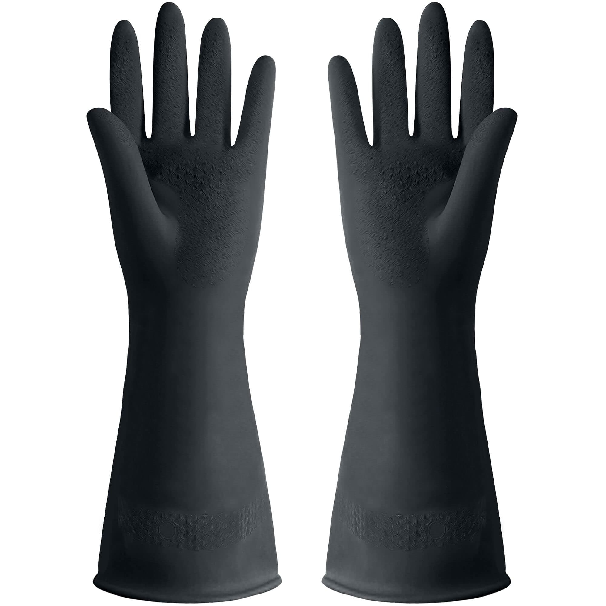 Reusable Chemical Resistant Glove, Medium Size Protective Work Heavy Duty Gloves