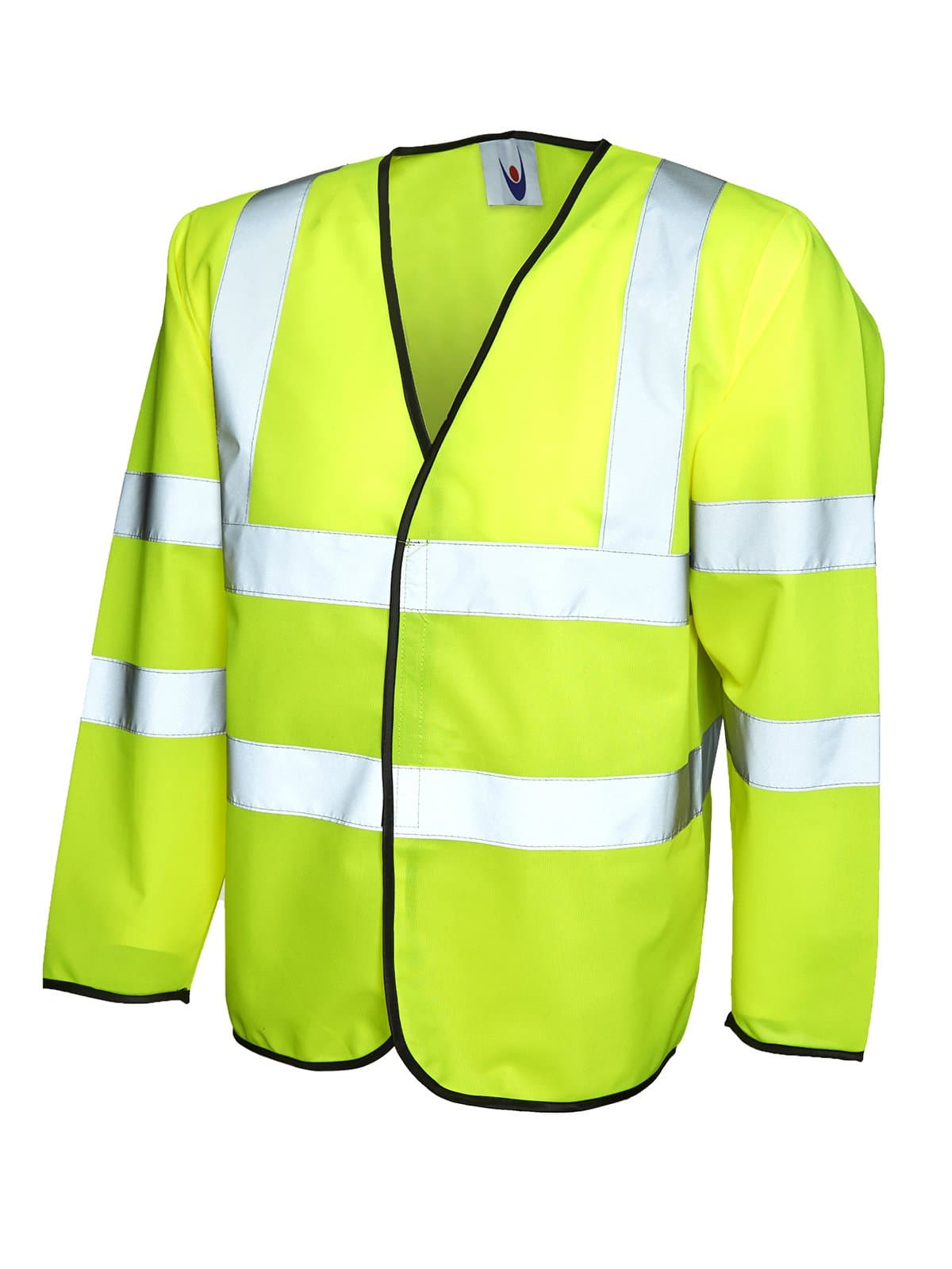 UC802 High Vis Yellow Long Sleeve Vest