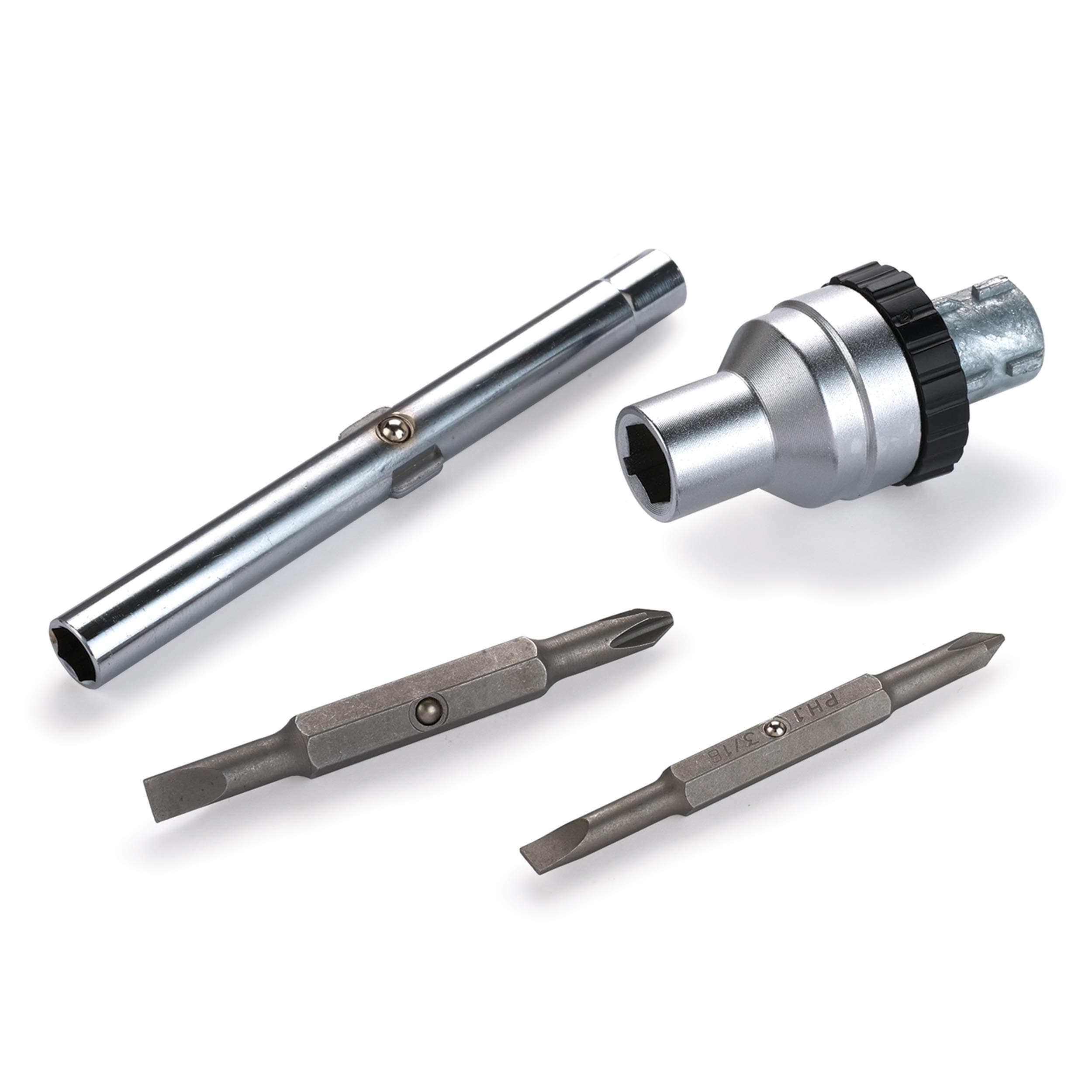 Woodriver 7-Function Ratcheting Screwdriver Turning Kit