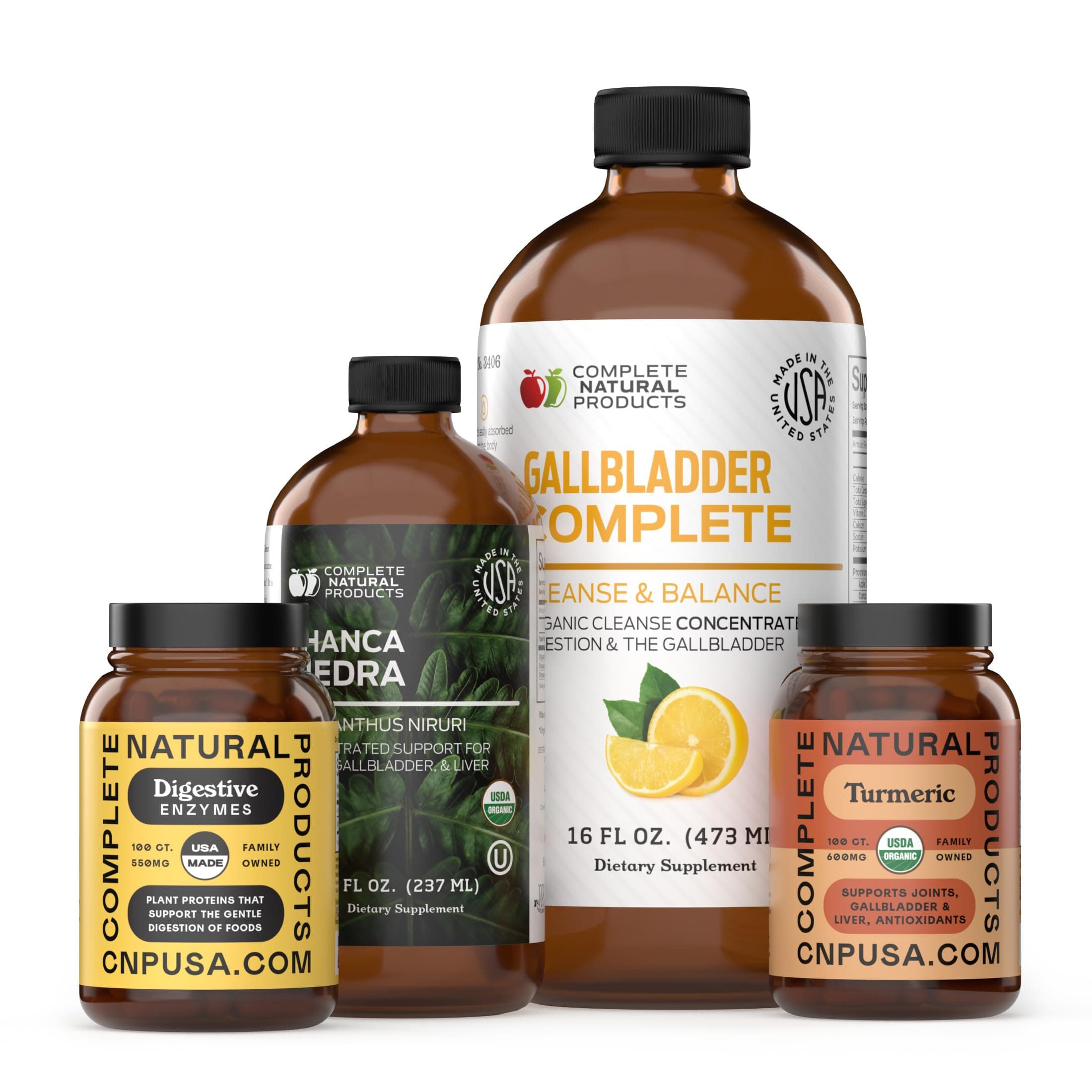 Complete Natural Products Gallbladder Bundle - Full Gallbladder Cleanse Support