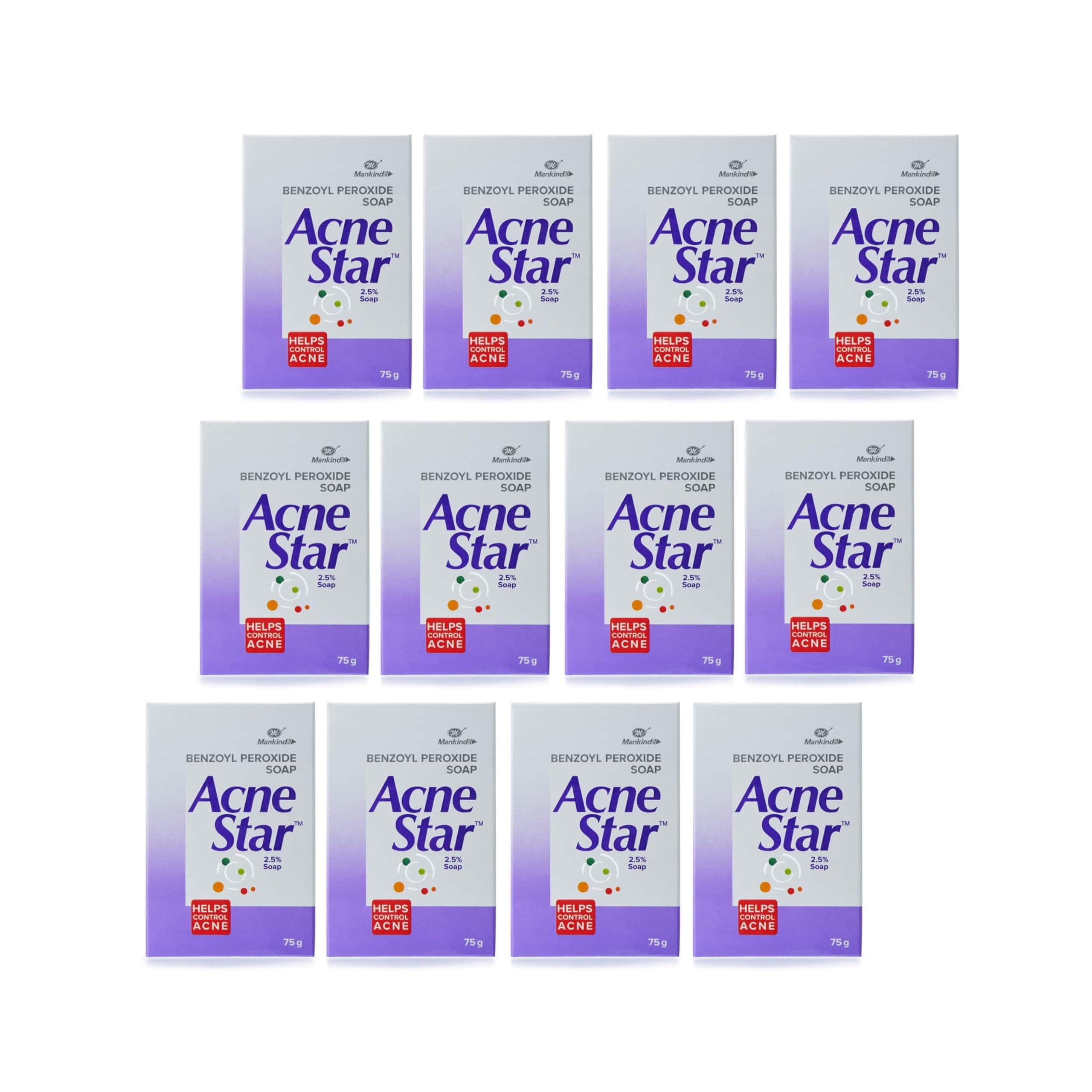 AcneStar Soap Pack of 12