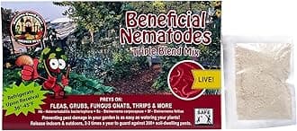 NaturesGoodGuys Beneficial Nematodes Triple Blend Pack HB+SC+SF - General Biological Pest Control (10 Million)