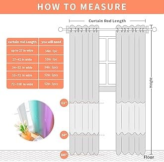 XiDi Kids Room Decor for Girls Bedroom, Pink Purple Green Curtains for Kids Rooms, Girls Room Curtains Windows Wall Drapes 42 Inchs Long 52 inches Wide 1 Panel