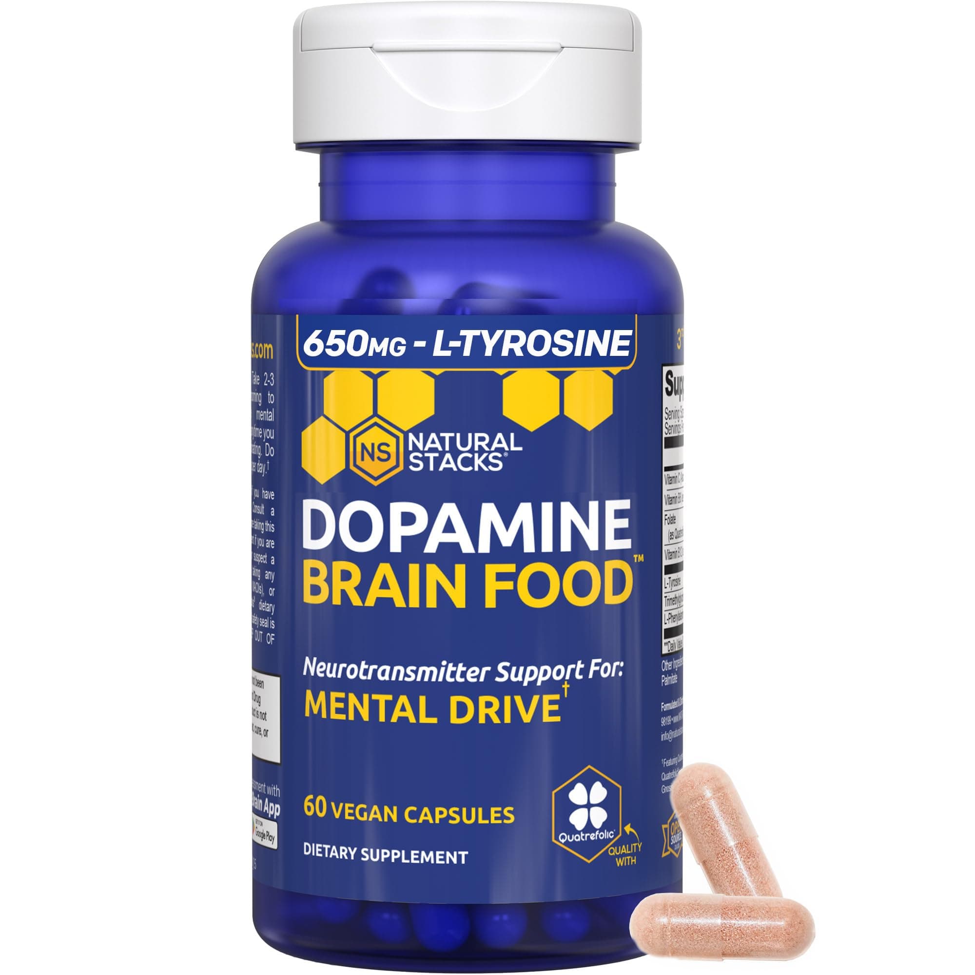 Dopamine All Neurotransmitter Support 60 Vegetarian,148390