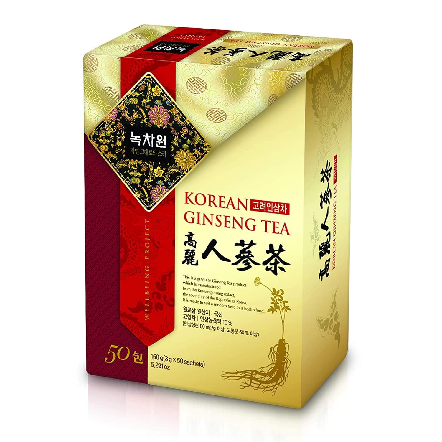 Korean Ginseng Tea 3G x 50 teabags