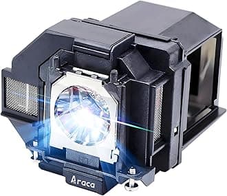 Araca ELPLP96 /V13H010L96 with Housing Replacement Projector Lamp for Epson VS250 VS355 EX5260 VS350 EB-S41 EH-TW650 TW610 TW5650 TW5600 X05 S05 U05 2042 2247U 2142W W05 990U U42 Projector Economical
