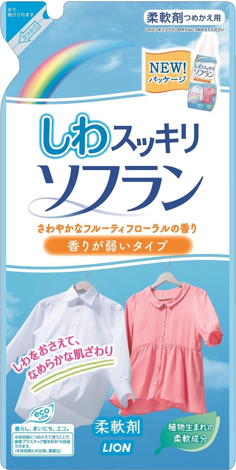 LionWrinkle Refreshing Soflan Softener Refill 500mL