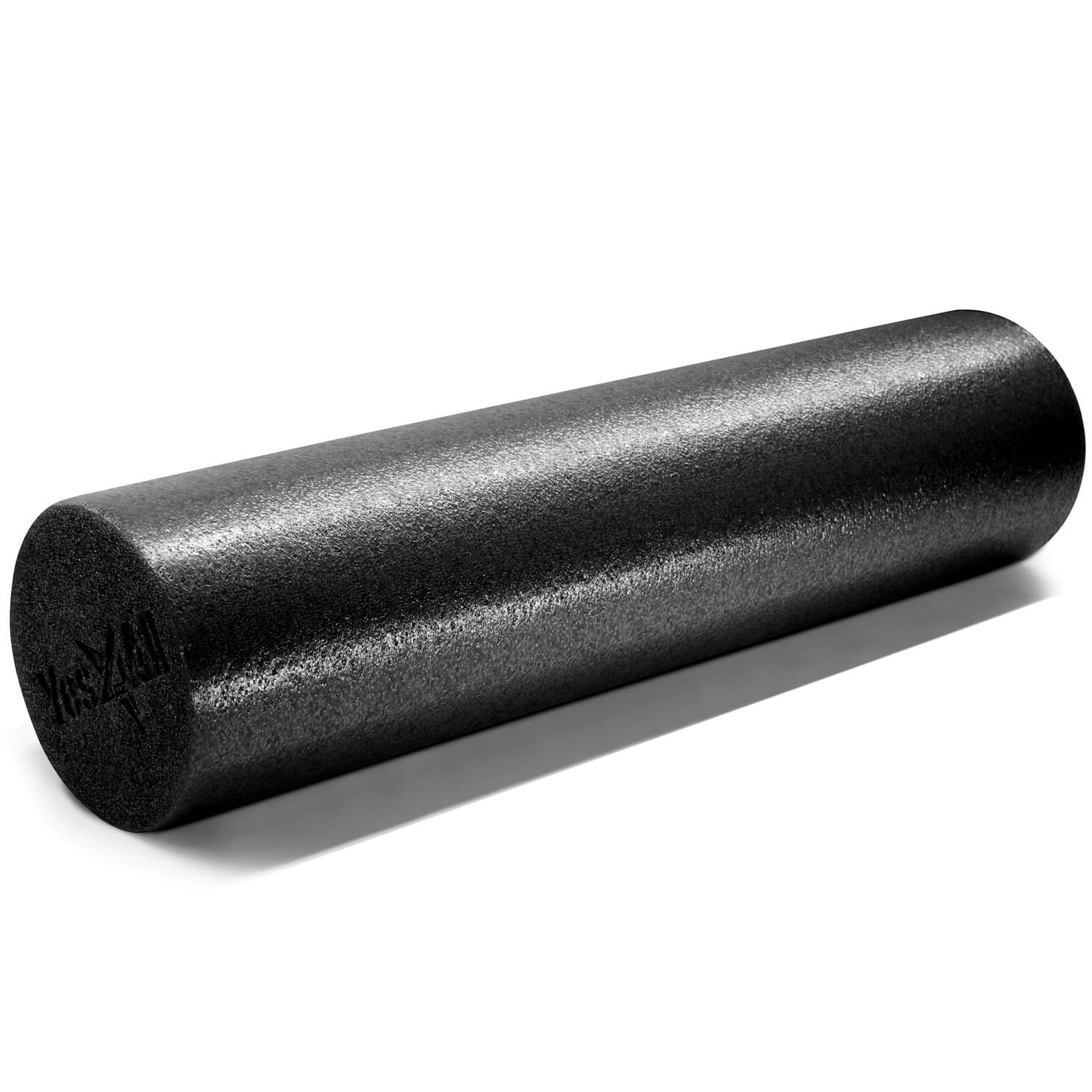 Yes4All Medium Firm Round PE Foam Roller 12, 18, 24, 36 Inches for Pilates, Yoga, Stretching, Balance & Core Exercises