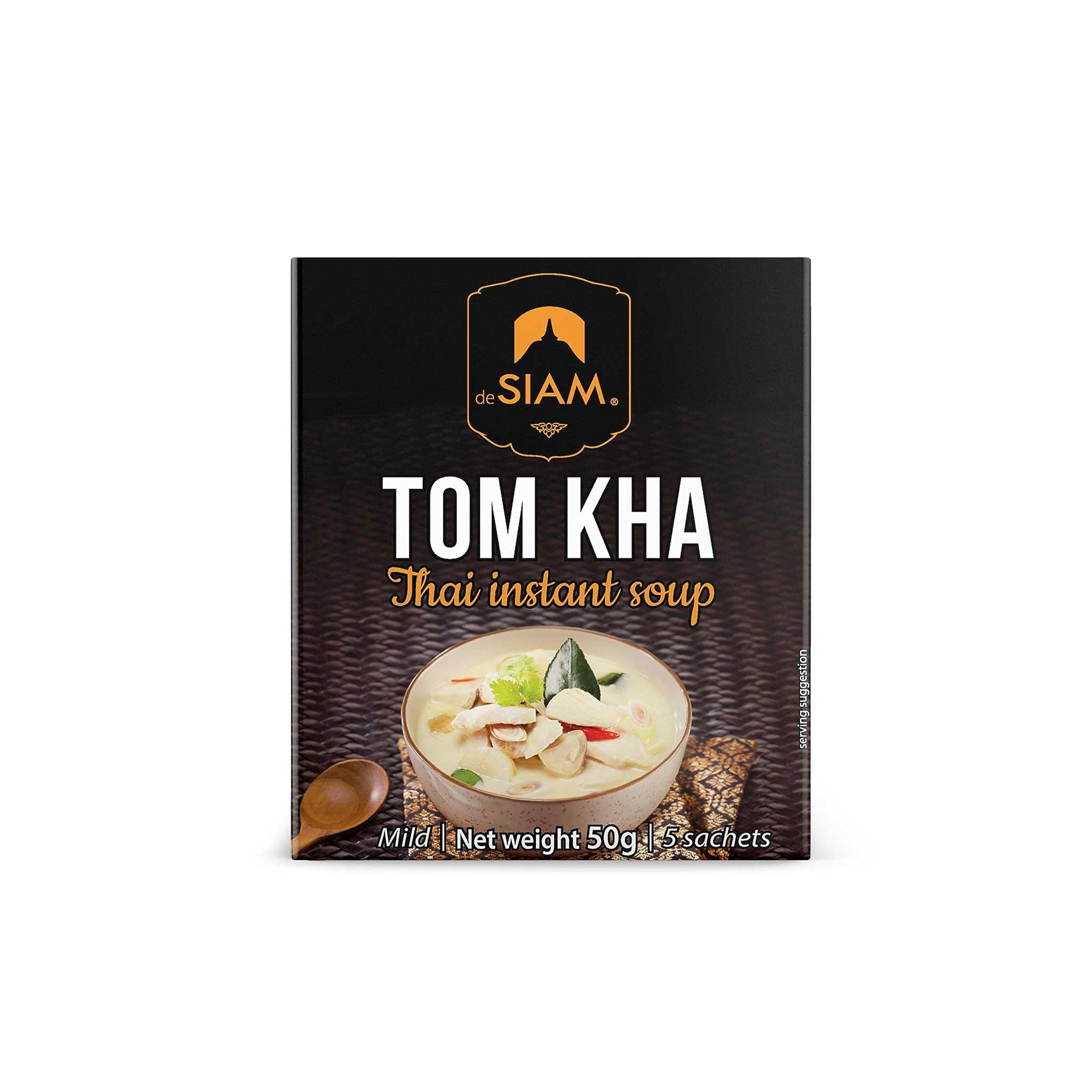 DE SIAM Tom Kha Instant Soup 50 Gm