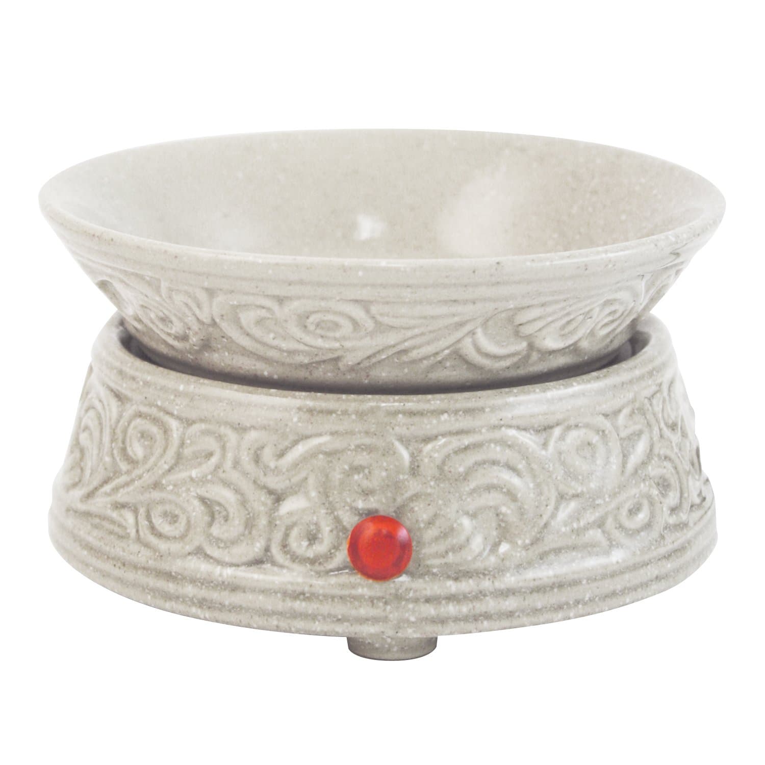 Langley Empire Candle Dual Purpose Warmers, White