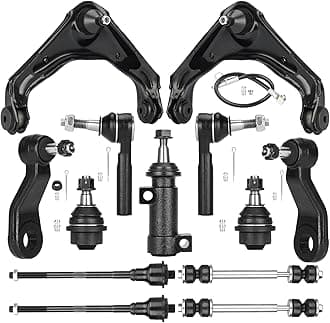 Youxmoto Front Upper Control Arms Suspension Kit for Chevrolet Silverado Suburban Avalanche GMC Sierra Yukon XL 2500 2001-2010, for Hummer H2 2003-2007-13 pcs