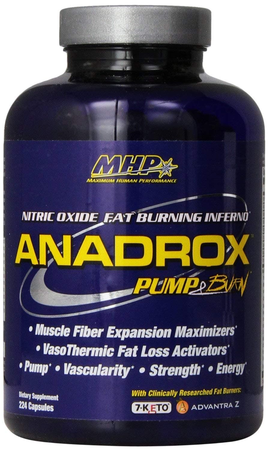MHP Anadrox Pump and Burn -- 224 Capsules by MHP