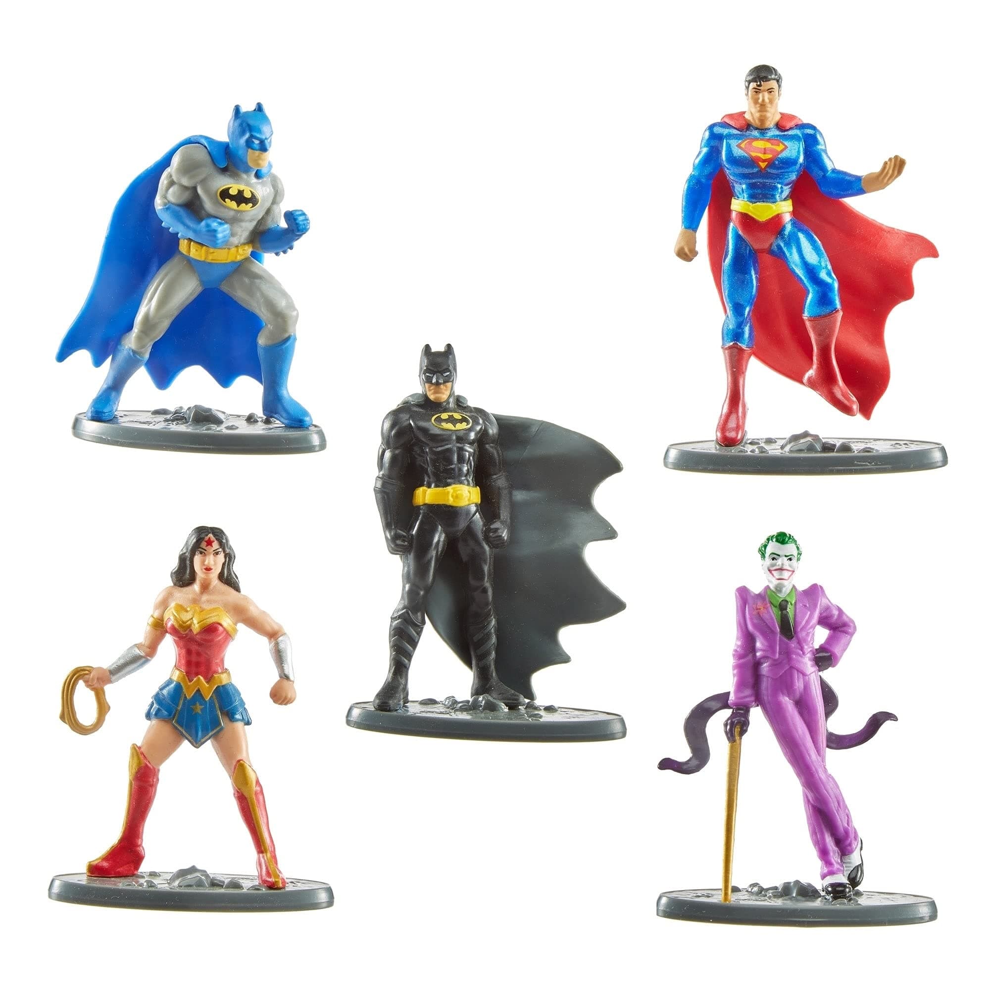 DC Comics Justice League Collectible 2" High Figures, Set of 5