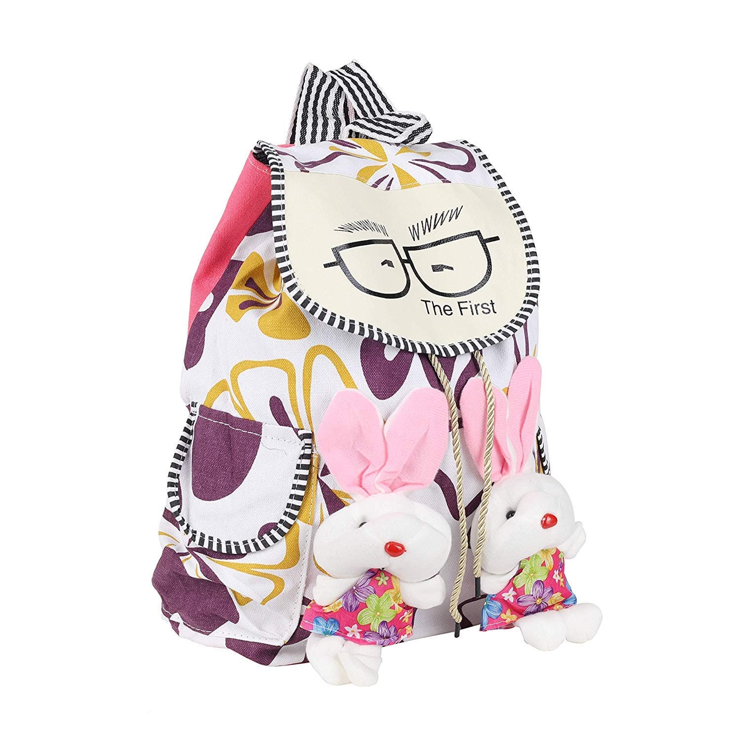 Kreative Bags Women's Backpack Handbag, Multicolor