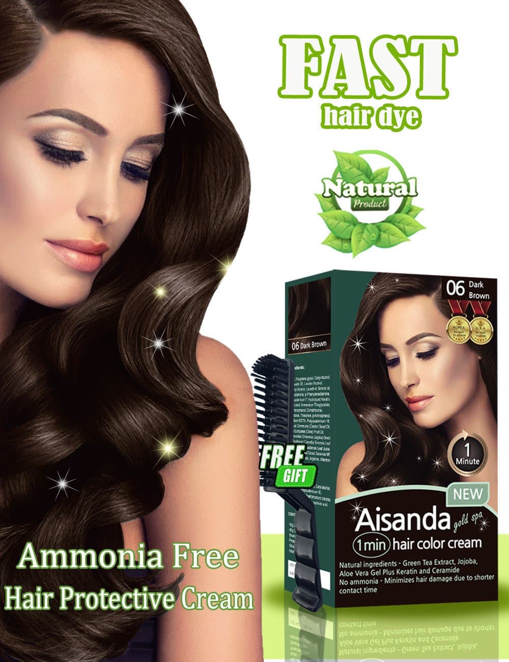 Dark Brown Hair Color Dye