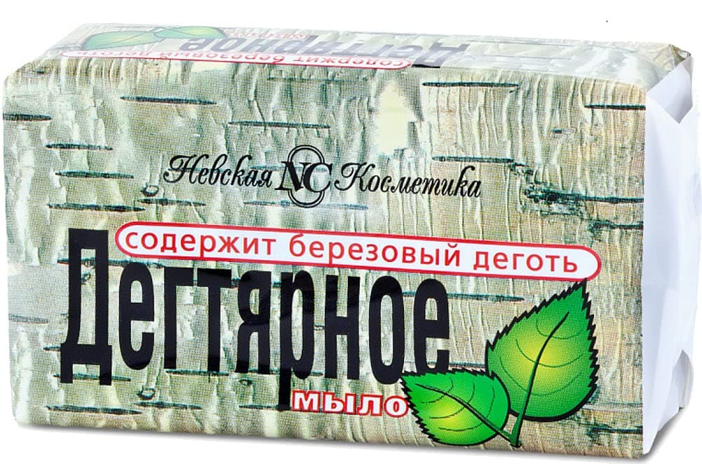 Natural Birch Tar Soap Bar 140g/4.9 Oz