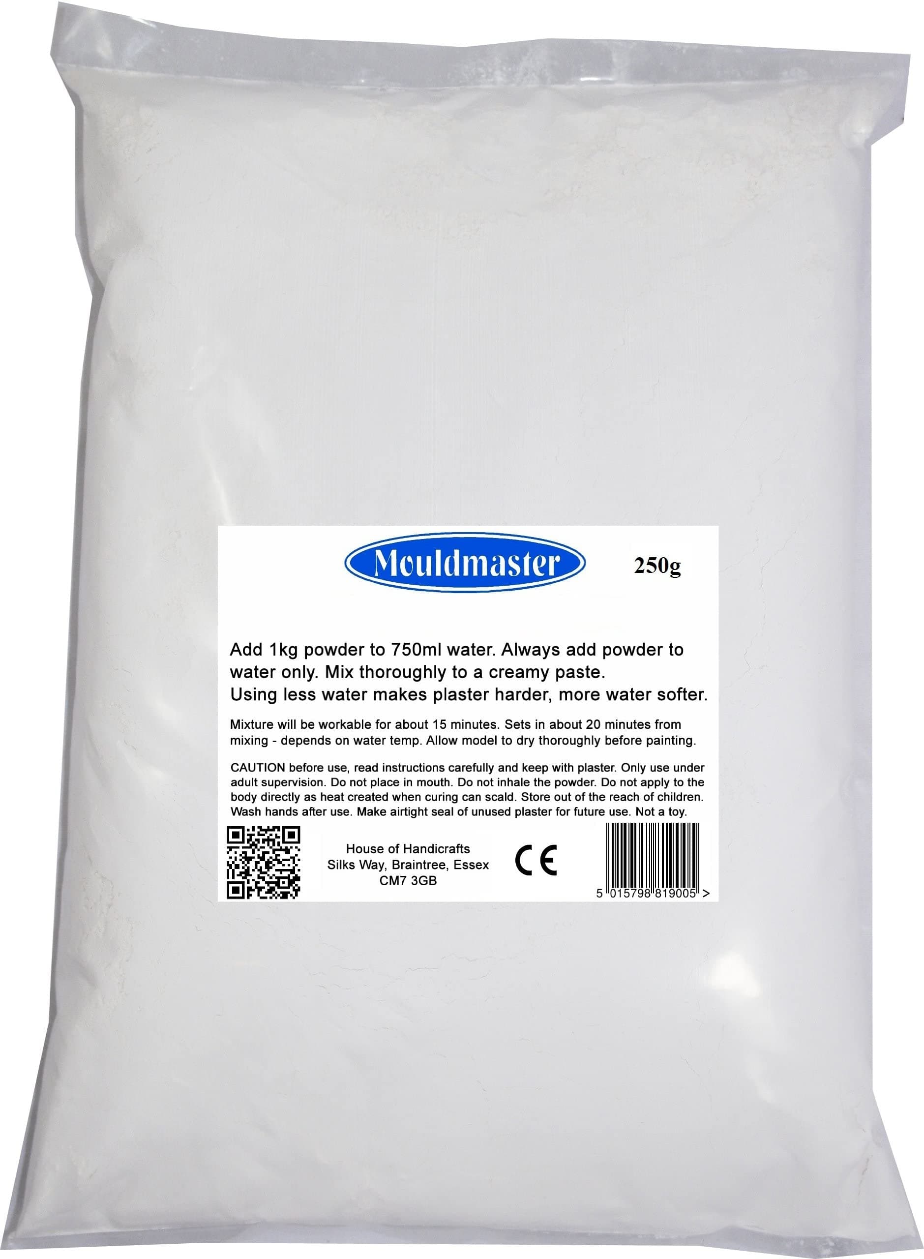 Mouldmaster 250 g Plaster of Paris, White