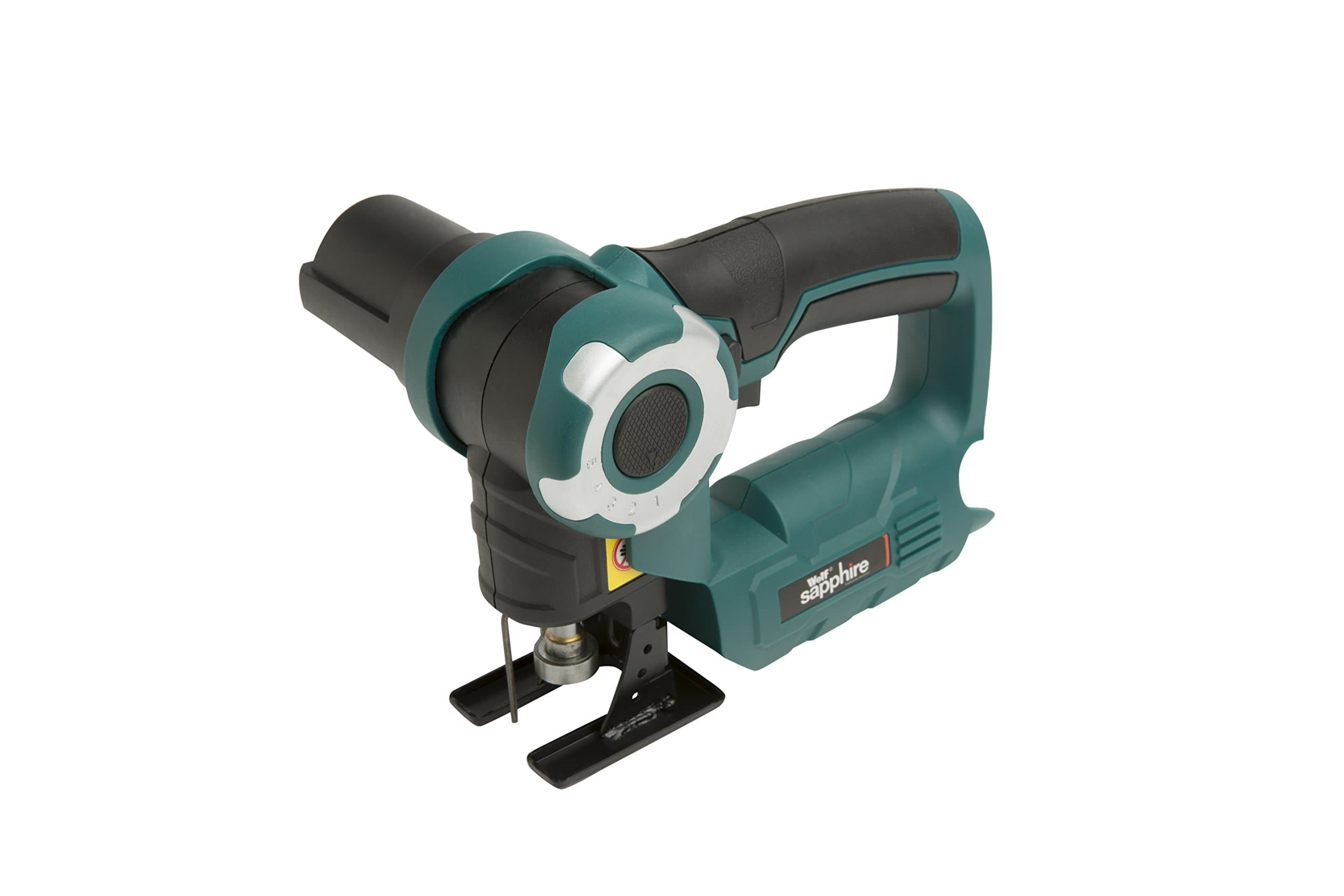 Wolf 12v Li-ion Lithium Cordless Mini 2 in 1 Saw Jigsaw Reciprocating Saw Body Only by Wolf Sapphire