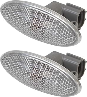 Side Turn Signal Lamp Fender Light Fit For Toyota Yaris 2006-2011 RAV4 2006-2009 Auris 2007-2010 Corolla 2007-2010 Side Marker Light 81730-02090 Amber 1Pair