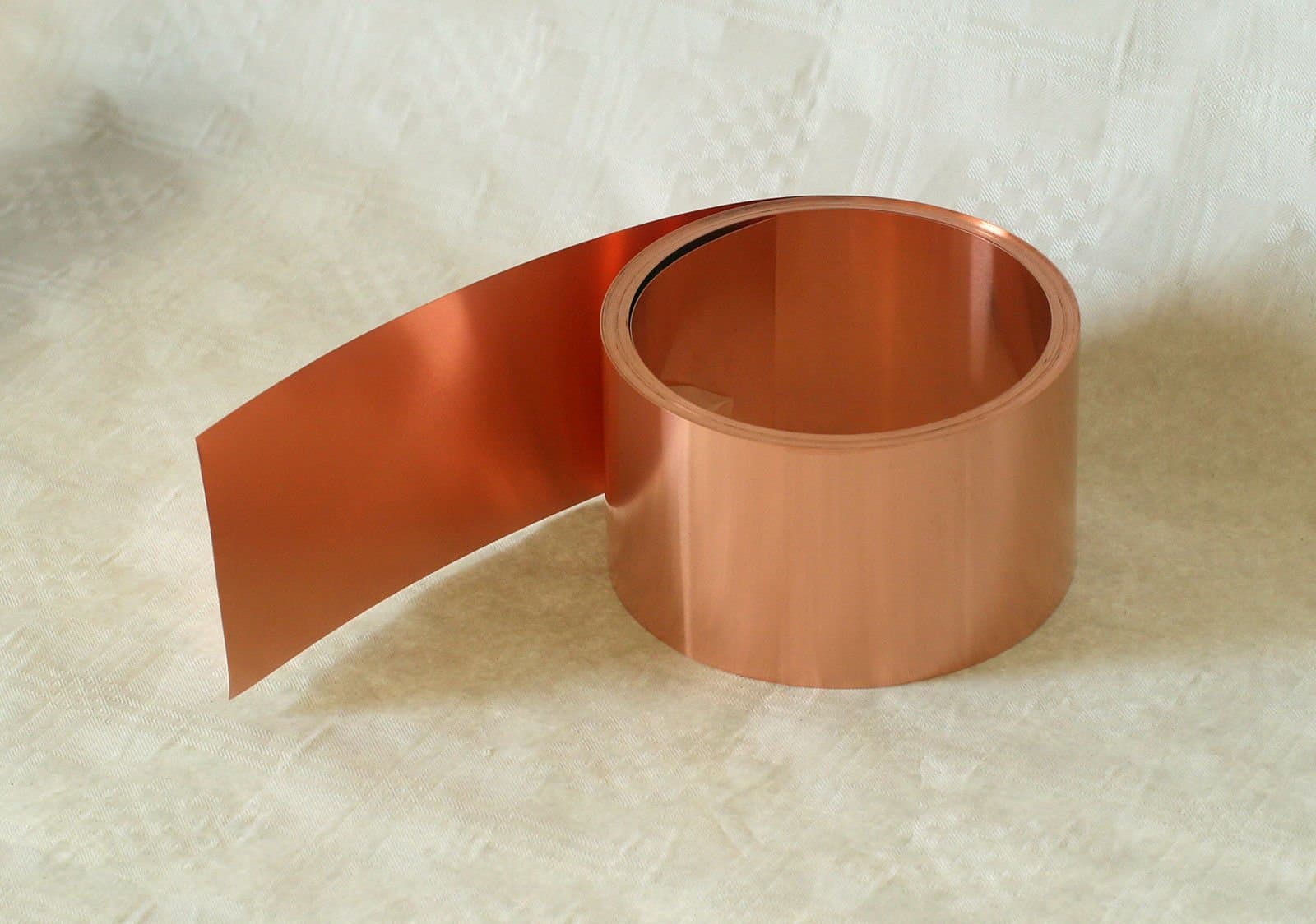 Copper Sheet, 0.1 X 50 mm, Length 5