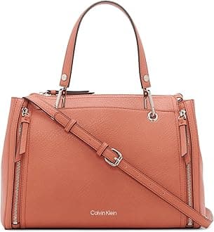 Calvin Klein Women's Elaine Bubble Lamb Novelty Satchel, One Size, One Size