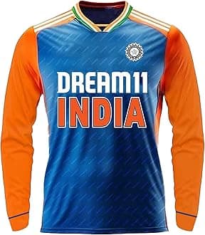 FABWAX New India Cricket Tshirt Jersey 2025 for Men Woman Unisex