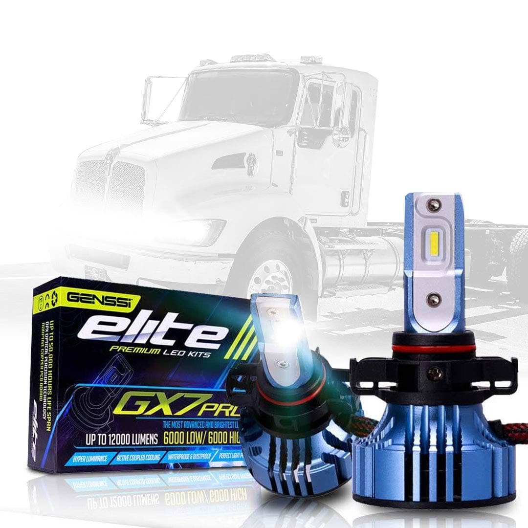 LED Headlight Bulb Conversion Kit Compatible with Kenworth Truck T660 T600 T370 T270 T170 T470 T440 T880