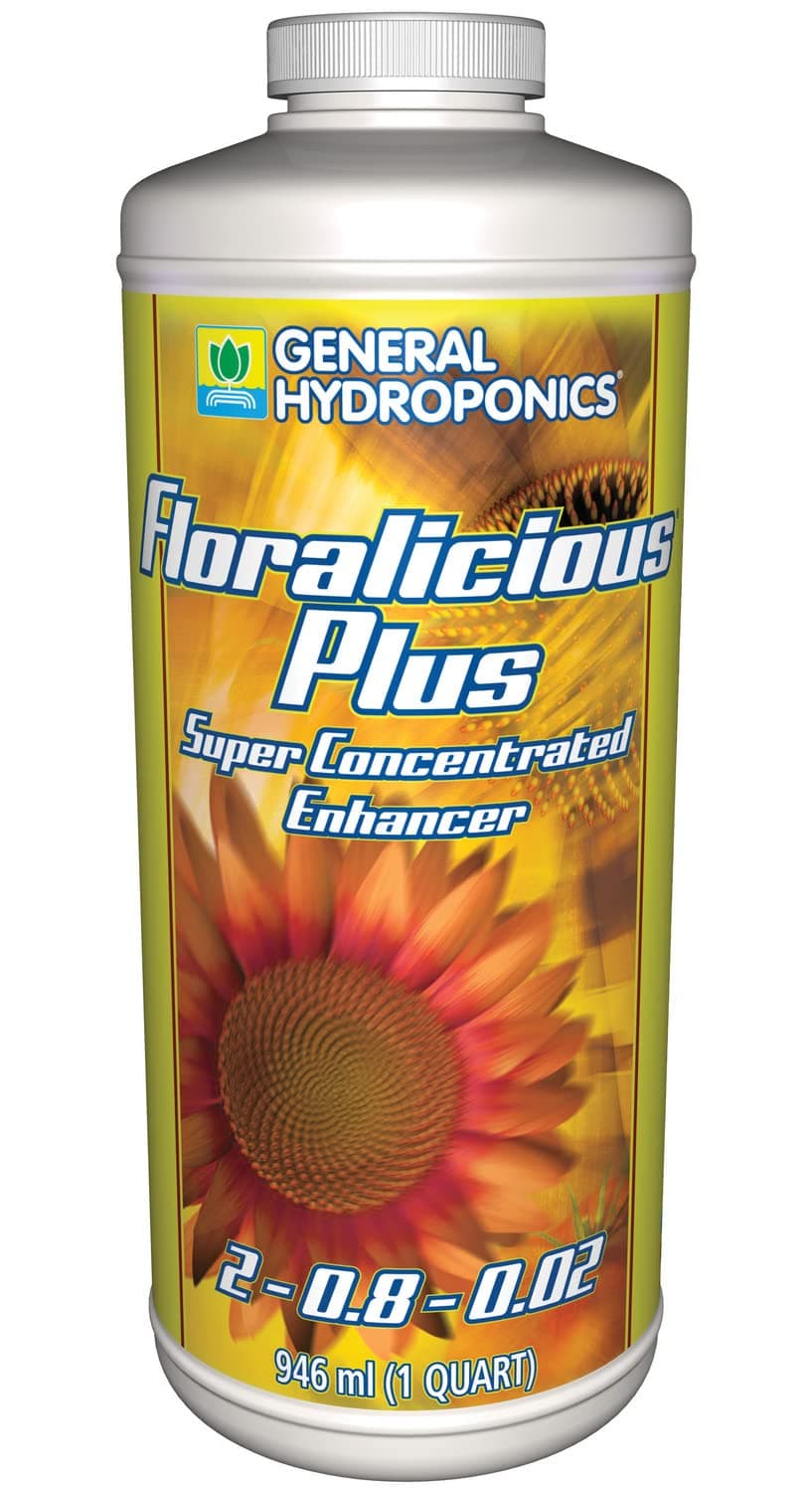 General Hydroponics Floralicious Plus for Gardening, 1 Quart